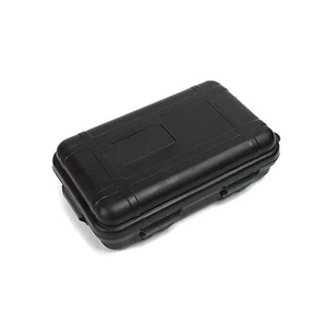 Nuevo tubo de viaje Survival Box 135x80x40 mm impermeable negro/naranja/bronceado - Imagen 1 de 40
