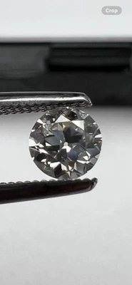 Old Euro Cut .340ct VS1 J-K Color Loose Natural Earth Mined Colorless Diamond - Image 1 of 4