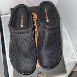 Merrill Encore Rexton Slide Black SZ 8 Men’s New - Picture 1 of 8