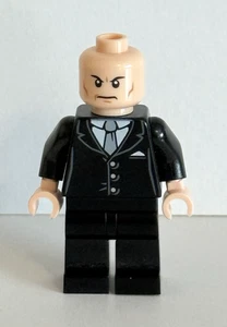 Lego 6862 LEX LUTHOR MINIFIGURE (sh012) ~ DC Superman vs Power Armor Lex 2011 - Picture 1 of 4