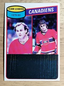 1980-81 Topps #216 Guy Lafleur TL/Pierre Larouche/Canadiens Leaders (MINT) - Bild 1 von 2