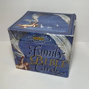 Grolier Family Bible Cards Christian Vintage Guidebook Sunday School Home Study - Picture 1 of 12
