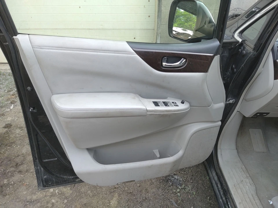 14 NISSAN QUEST Front Door Trim Panel Drivergray - Image 1 of 1