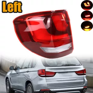 Left Outside LED Tail Light Rear Warning Brake Lamp For BMW X5 F15 2014-2018 - Picture 1 of 10