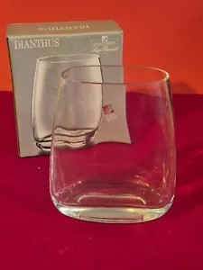 Luigi Bormioli Light & Music Glass Vase Boxed Vintage Decorative Labelled - Picture 1 of 8