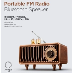 Britz BA-MK250 Portable FM Radio Bluetooth Speaker Micro SD USB Play AUX/Express - Picture 1 of 10