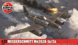 Airfix Messerschmitt Me262A-1a/2a 1:72 Scale Model Kit - Imagen 1 de 1