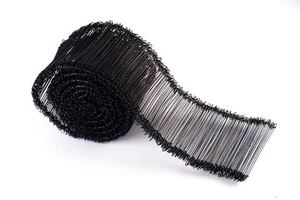 Barra de refuerzo de alambre de metal y bridas de doble bucle multiusos - longitud 6" (150 mm) - Imagen 1 de 1