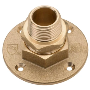 3/4 In. Csst X 3/4 In. Mipt Brass Termination Flange | - Picture 1 of 12
