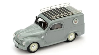 MODELLINO AUTO STATICO BRUMM FIAT 500C FURGONE POSTE ITALIANE VARESE 1956 1:43 - Immagine 1 di 4