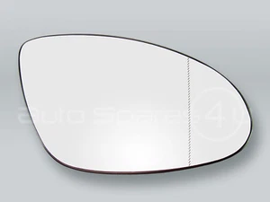 Espejo de puerta con calefacción vidrio y placa de respaldo ADECUADO se adapta 2007-2009 MB Clase CL W216 - Imagen 1 de 2