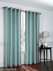 2 Pack: Victoria Classics Faux Silk 84 in. L Grommet Curtains - Assorted Colors