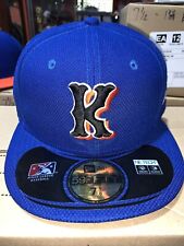 Kingsport Mets Fitted On Field New Era 5950 BP Cap Hat 7 1/8 New York NWT Black
