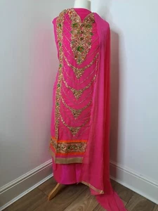 Indischer Pakistanischer Punjabi Anzug ohne Nähte SCHNÄPPCHENPREIS! PORTOFREI!  - Bild 1 von 8