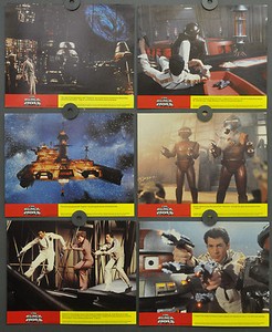 Schwarz Loch 1979 Original 8X10 Lobby Card Set Maximilian Schell Anthony Perkins