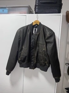 H&M Lederjacke Ungetragen Mit Etikett Grösse Xl - Bild 1 von 4
