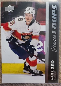 MATT KIERSTED 2021-22 UPPER DECK SERIES 1 FRENCH YOUNG GUNS VARIANT RC #244! - Picture 1 of 2