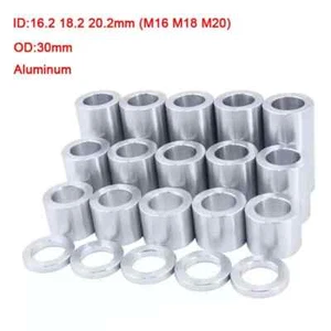 Aluminum Thicken The Bushing M16 M18 M20 No Threaded Standoff Spacer Sleeve - Picture 1 of 5