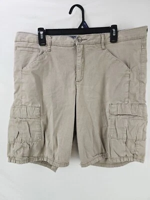 Pantalones Cortos Lee Mujer Tostados Frente Plano Ajuste Natural Talla 38" Cintura Mediana Foto 1 de 4