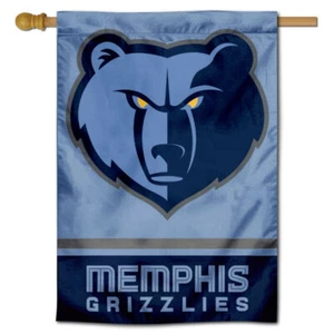 NBA Memphis Grizzlies House Flag and Banner - Picture 1 of 5
