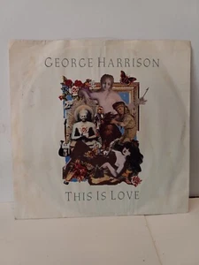 George Harrison, this is love / breath away from heaven, SP - 45 tours - Picture 1 of 4