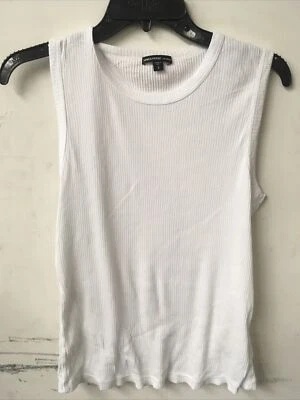 Camiseta sin mangas Standard James Perse para mujer nueva blanca wrtj3510 Foto 1 de 4