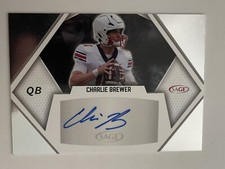 CHARLIE BREWER 2023 SAGE RC AUTO Autograph Silver #A-CB Liberty Flames Baylor