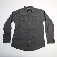 J. Ferrar Button-Up Men's Dark Gray Used