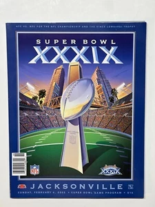 NEW Super Bowl XXXIX 2005 Game Program Jacksonville - Picture 1 of 2
