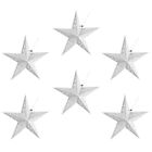  6 Pcs Exquisite Paper Lampshade Pentagram Star Light Origami Decorate LED