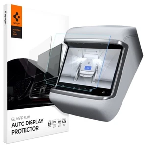 For Tesla Model S / X (2023) Screen Protector | Spigen [GlasTR Slim 9.4"]  Rear - Picture 1 of 12
