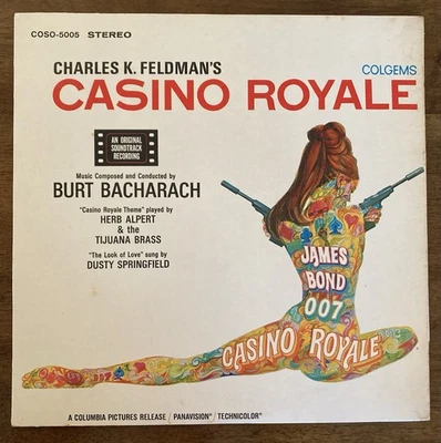 CASINO ROYALE James Bond OST LP Vinyl Burt Bacharach 1967 Colgems COSO-5005 - Image 1 of 4