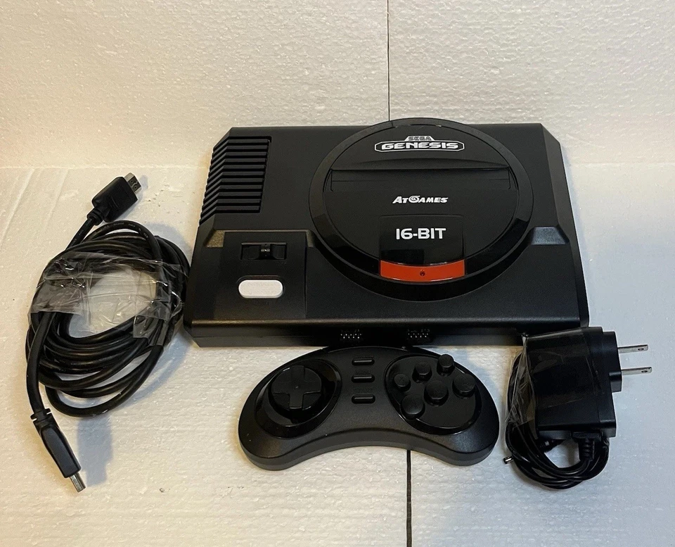 Consola SegaGenesis 16 bits Flashback con controlador inalámbrico AtGames probada funciona Foto 1 de 4