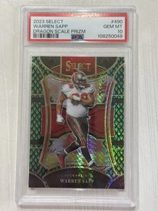2023 Select #490 Warren Sapp Dragon Scale 19/70 Suite Level PSA 10 - Picture 1 of 2