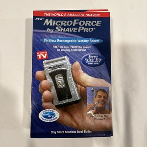 Micro Force Shave Pro Cordless Rechargable Wet/Dry Shaver - Picture 1 of 3