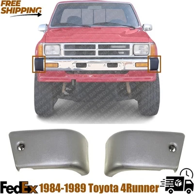 Tapas de parachoques diestro y derecho Toyota 4Runner 1984-1989 - piezas de repuesto directas Foto 1 de 4