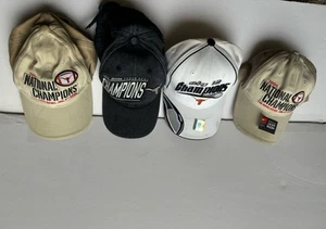 University Of Texas Longhorns Hat Lot Two 06 Rose Bowl 2019 Sugar Bowl - Big 12 - Picture 1 of 17