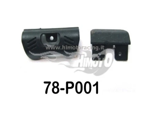 78-P001 SET PARAURTI ANTERIORE POSTERIORE RICAMBI MODELLI RC  1/10 Himoto - Immagine 1 di 1