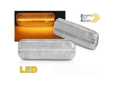 Dirección Lateral LED Blanco para MERCEDES-BENZ ML W163 1998-2005 Foto 1 de 3