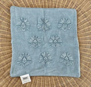 NEW Serena & Lily Miramonte Pillow Cover (22” SQ)-Coastal Blue - Picture 1 of 3