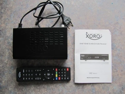 XORO HRT 7620 DVB-T2 Antennen-Receiver USB-Fähigkeit mit HDMI-Anschluss - Bild 1 von 4