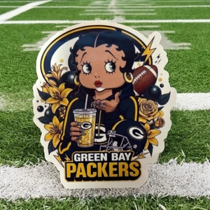 Packers Betty Handmade Sticker - Picture 1 of 1