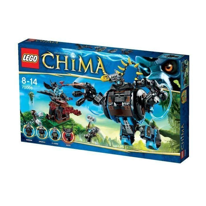 Lego Chima Set Gorzan's Gorilla Mech Striker w Minifigs NEW Gift Toy 70008 - Image 1 of 1