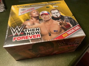 2016 than now forever wwe sealed hobby wrestling box see scan 2 hits/box read - Picture 1 of 1