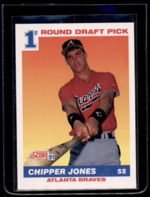 1991 Score #671 Chipper Jones RC - Image 1 of 2