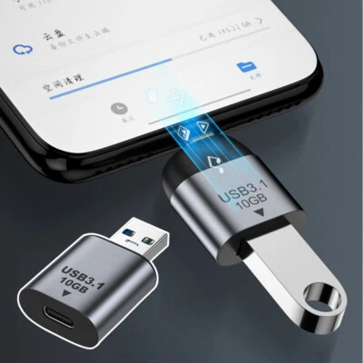 IPhone 15 USB Type C to USB 3.1 Adapter Converter Charger Samsung Lightweight ↷ - Image 1 of 4