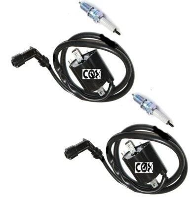 Front & Rear Ignition Coils fits Suzuki Boulevard S83/Intruder 1400 VS1400GLP - Image 1 of 4