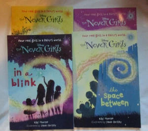 Lot of 4~Never Girls series-Kiki Thorpe~Books 1-4~RL 2~Blink Space Mist~LBDSA - Picture 1 of 6