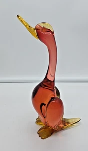 C.1950s 8" ARCHIMEDE SEGUSO Murano Glass Duck | Bird READ - Picture 1 of 12