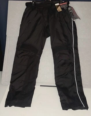 Tourmaster Women's Motorcycle Overpant Sz 10-12 Med Textile Pants Armoured Pads - Image 1 of 4